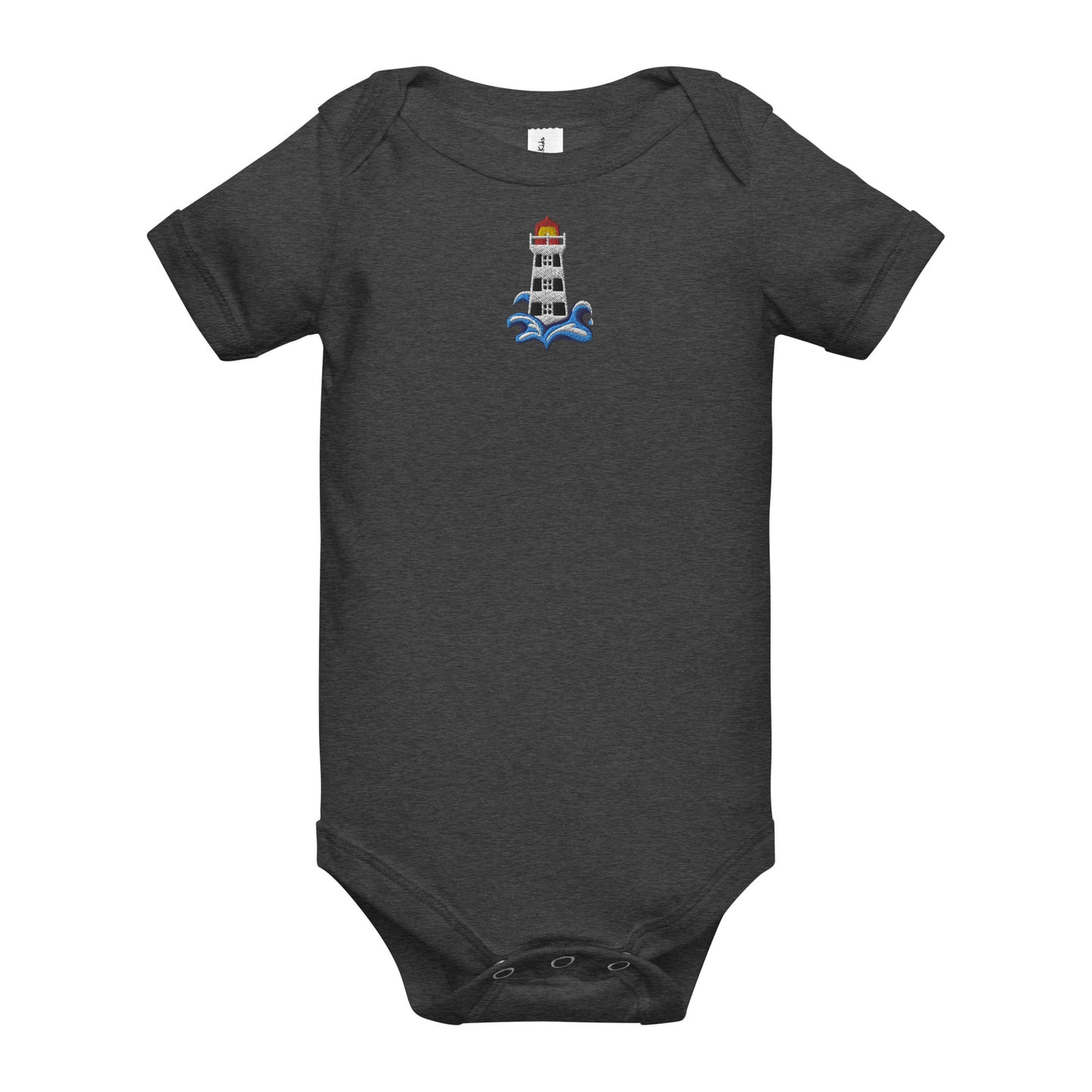 ATPEI LIGHTHOUSE COLLECTION Baby Short Sleeve One Piece (Embroidered)