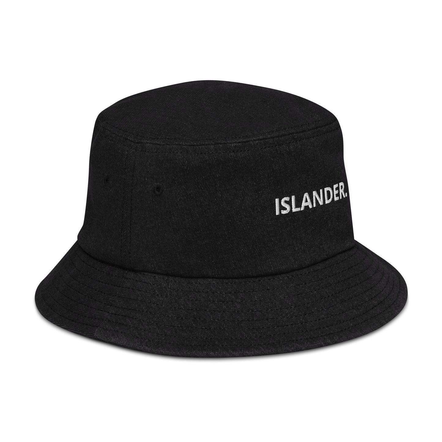 ATPEI ISLANDER COLLECTION Denim Bucket Hat (Embroidered)