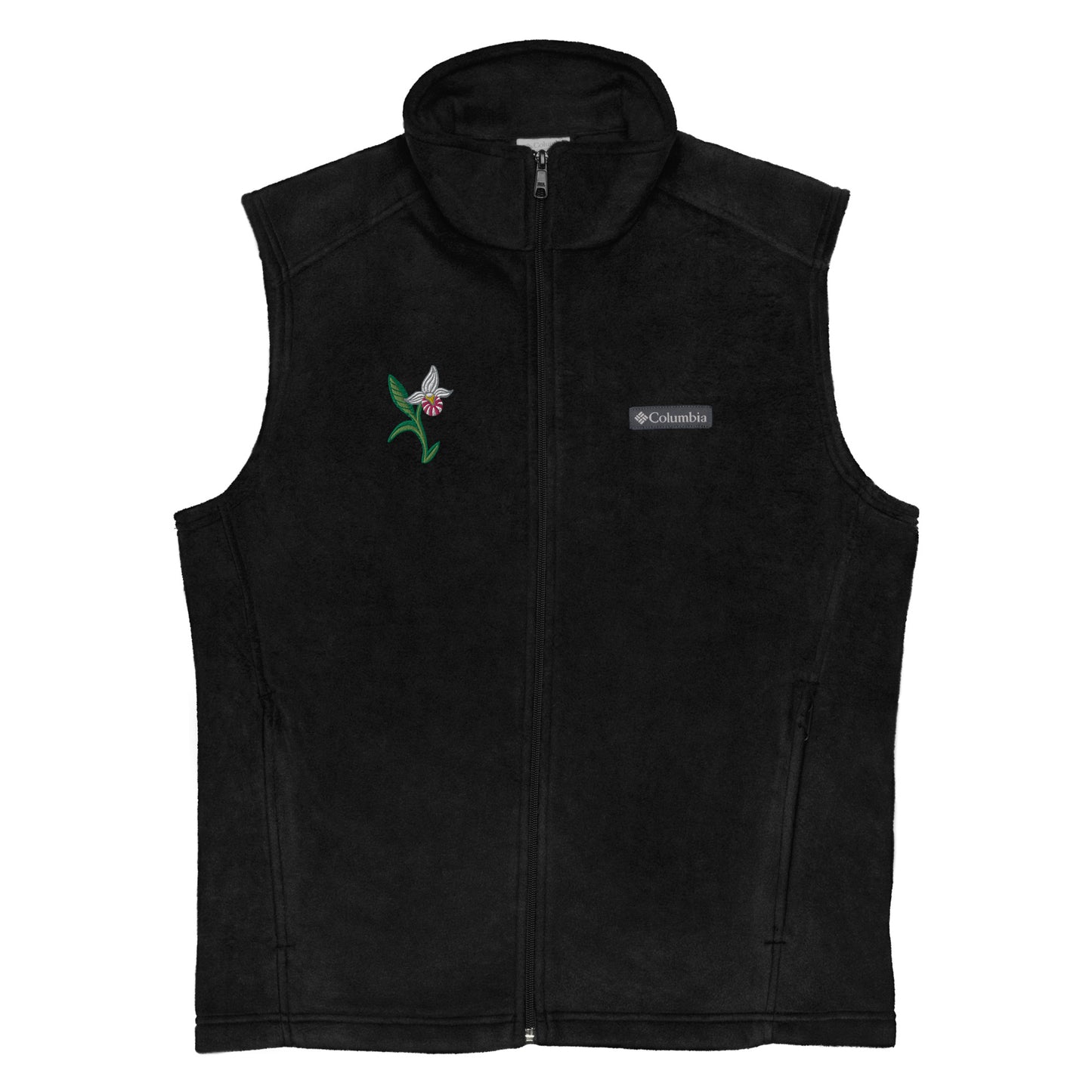 ATPEI THE LADY'S SLIPPER COLLECTION Men’s Columbia fleece vest (Embroidered)