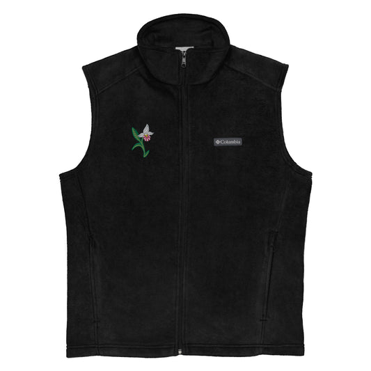 ATPEI THE LADY'S SLIPPER COLLECTION Men’s Columbia fleece vest (Embroidered)