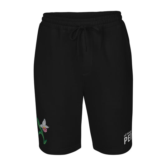 ATPEI THE LADY'S SLIPPER COLLECTION Men's fleece shorts (Embroidered)