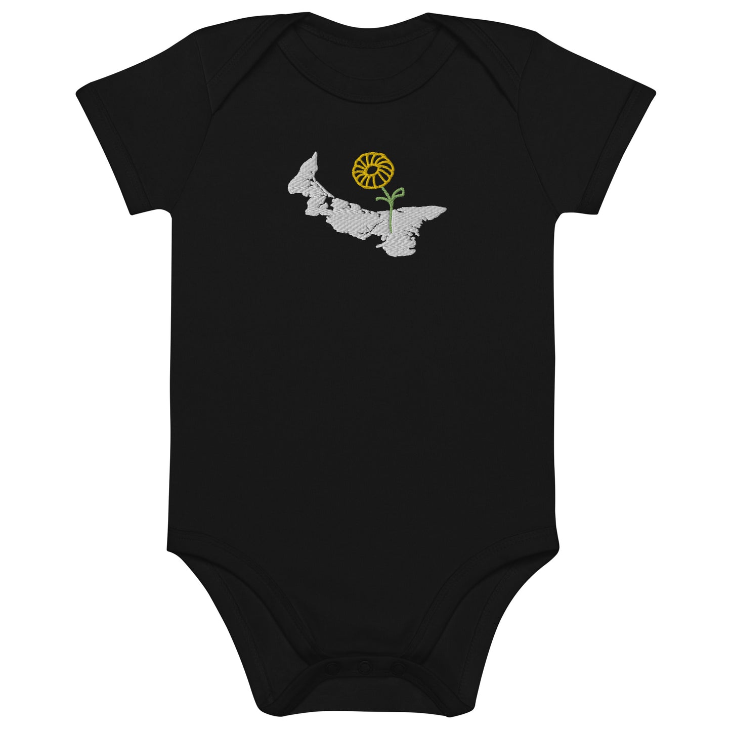 ATPEI WILDFLOWER COLLECTION Organic Cotton Baby Bodysuit (Embroidered)