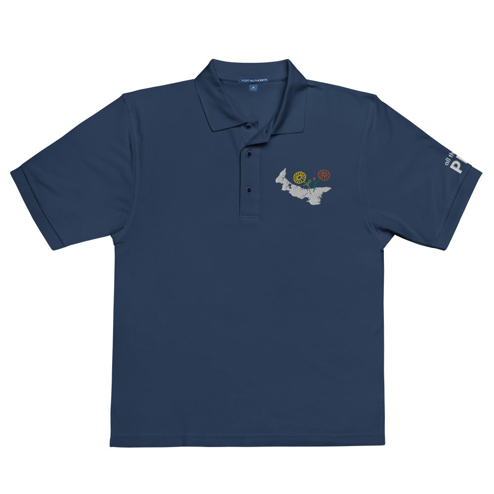 ATPEI WILDFLOWER COLLECTION Men's Premium Polo 2F (Embroidered)