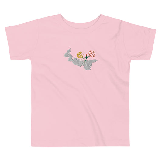 ATPEI WILDFLOWER COLLECTION Toddler Short Sleeve Tee (Embroidered)