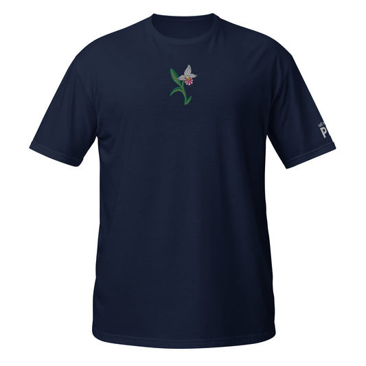 ATPEI THE LADY'S SLIPPER COLLECTION Short-Sleeve Unisex T-Shirt (Embroidered)