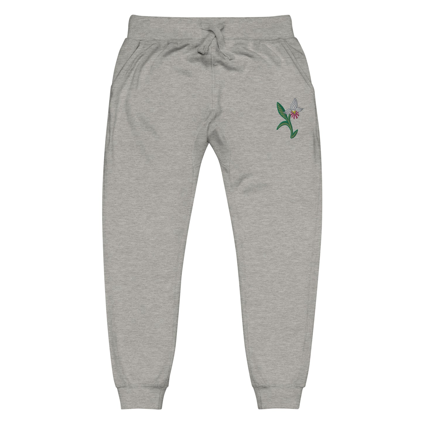 ATPEI THE LADY'S SLIPPER COLLECTION Unisex fleece sweatpants (Embroidered)