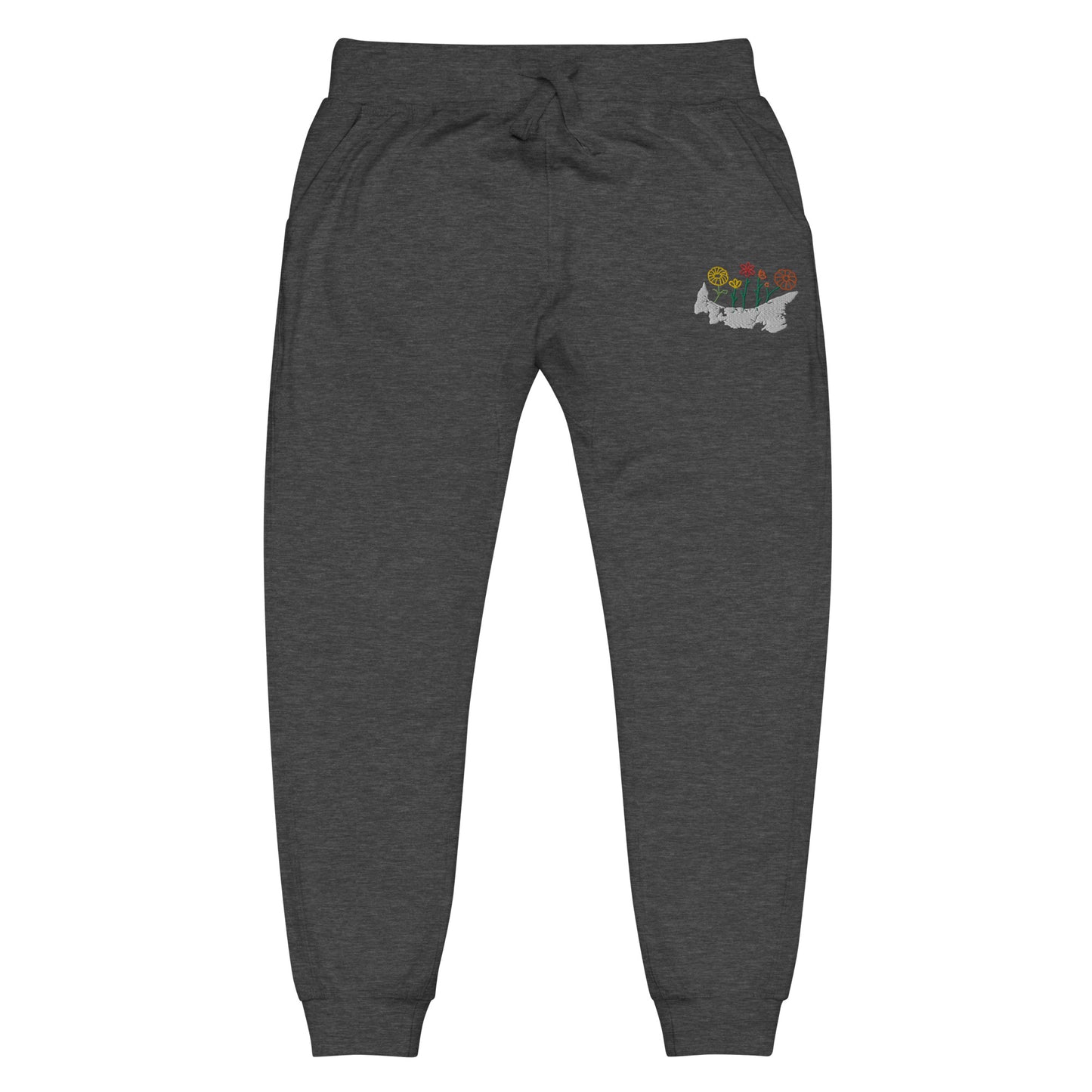 ATPEI WILDFLOWER COLLECTION Unisex Fleece Sweatpants (Embroidered)