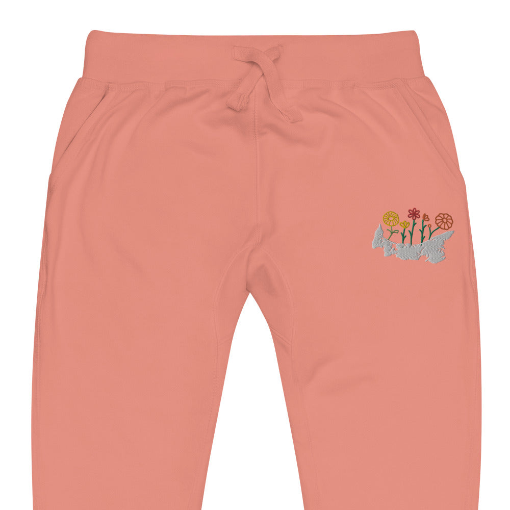 ATPEI WILDFLOWER COLLECTION Unisex Fleece Sweatpants (Embroidered)