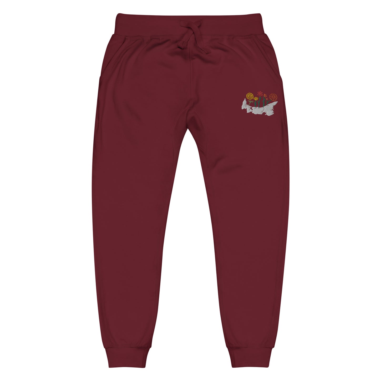 ATPEI WILDFLOWER COLLECTION Unisex Fleece Sweatpants (Embroidered)