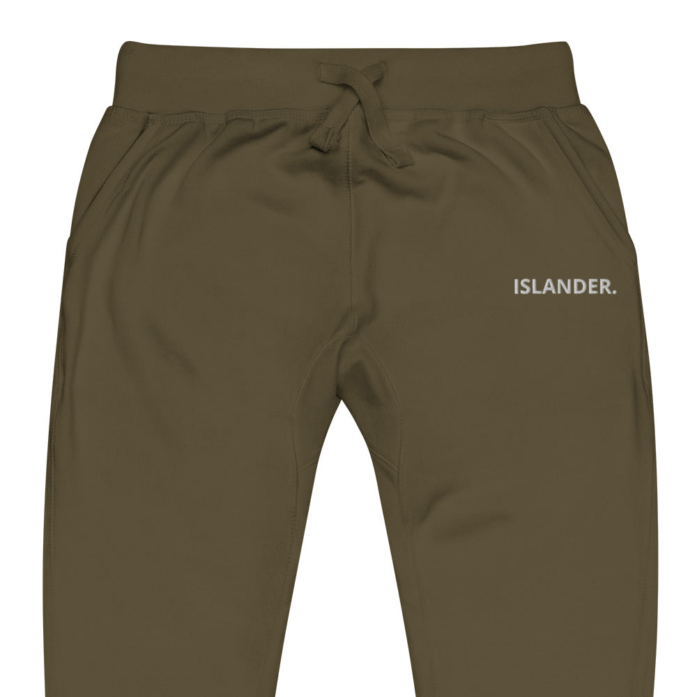 ATPEI ISLANDER COLLECTION Unisex Fleece Sweatpants (Embroidered)