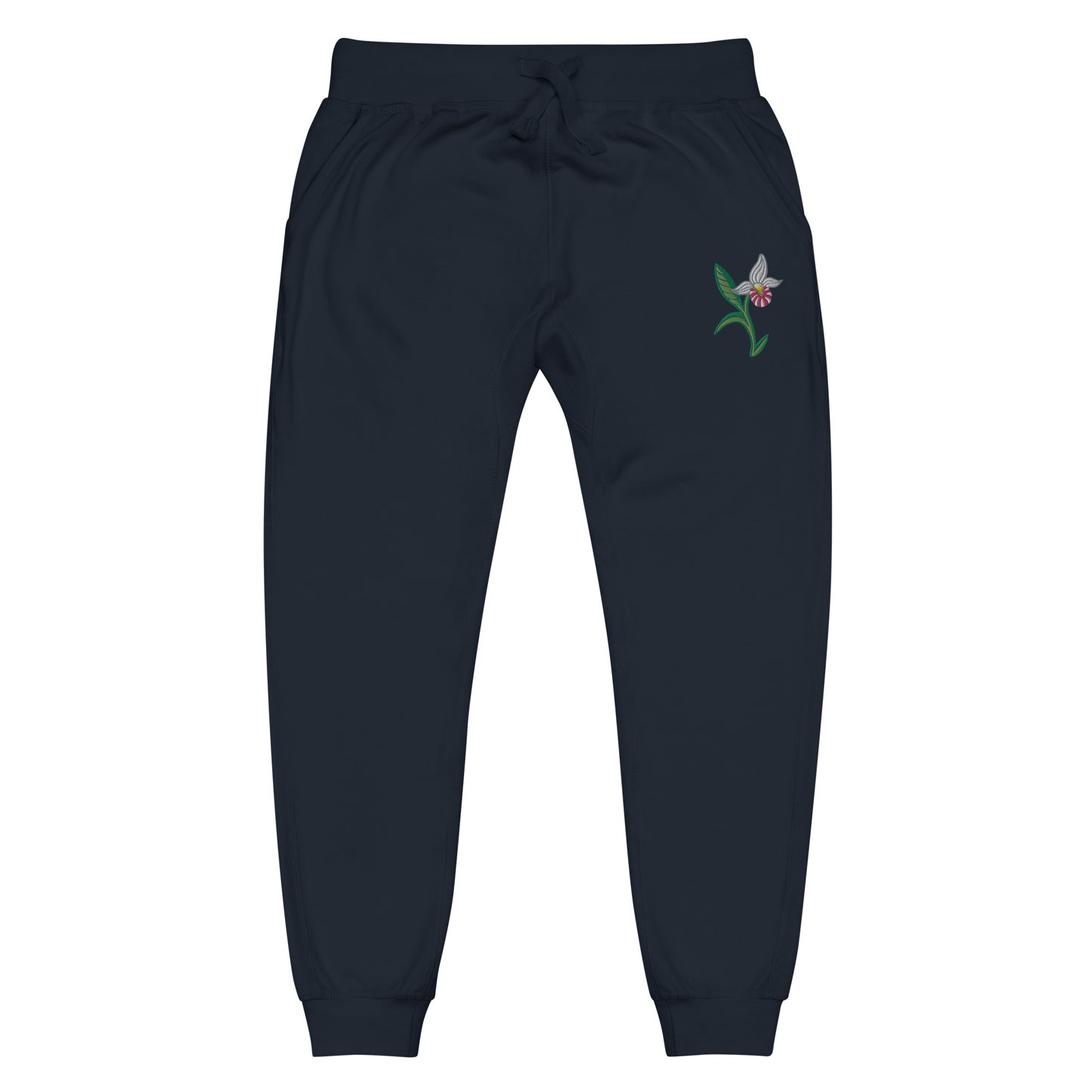 ATPEI THE LADY'S SLIPPER COLLECTION Unisex fleece sweatpants (Embroidered)