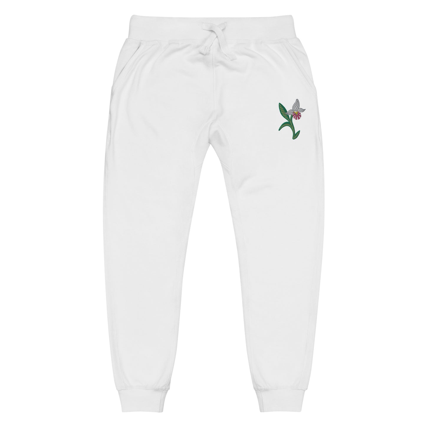 ATPEI THE LADY'S SLIPPER COLLECTION Unisex fleece sweatpants (Embroidered)