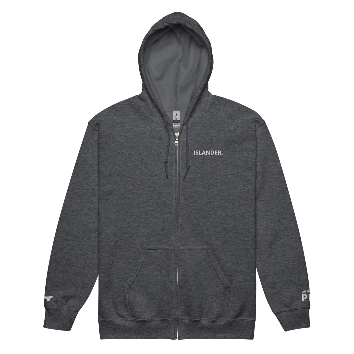 ATPEI ISLANDER COLLECTION Unisex Heavy Blend Zip Hoodie (Embroidered)