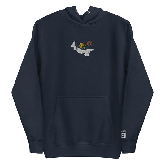 ATPEI WILDFLOWER COLLECTION 2F Unisex Hoodie (Embroidered)