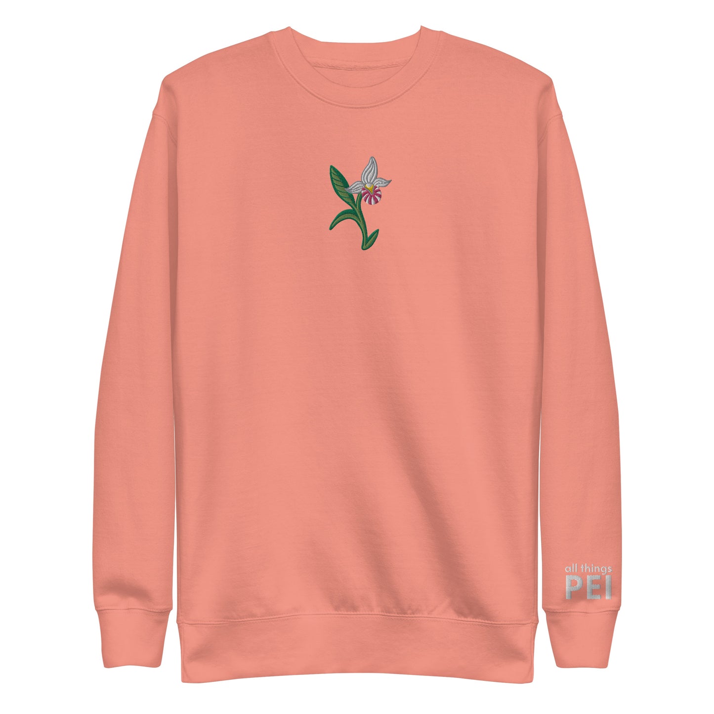ATPEI THE LADY'S SLIPPER COLLECTION Unisex Premium Sweatshirt (Embroidered)