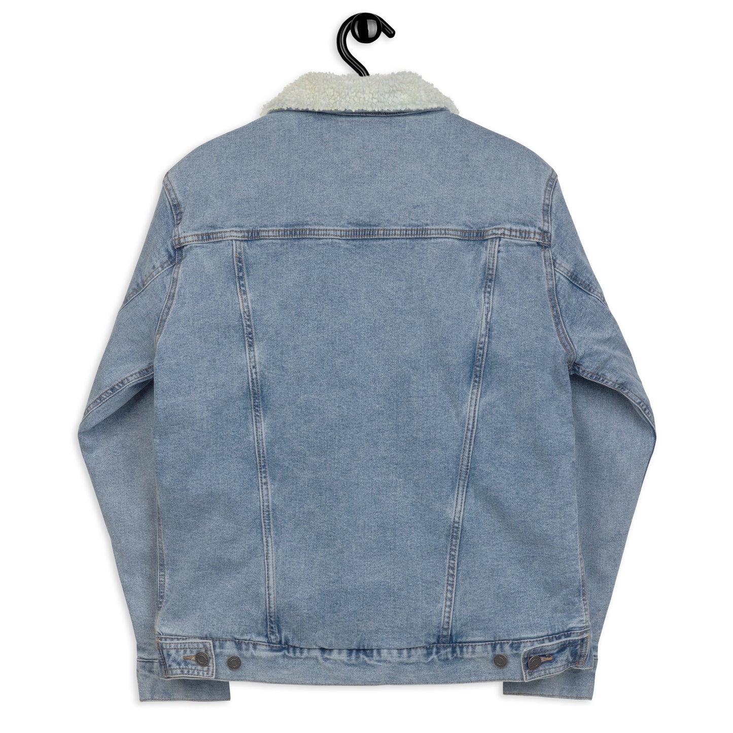 ATPEI ISLAND COLLECTION Unisex Denim Sherpa Jacket (Embroidered)