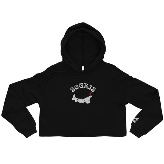 ATPEI COMMUNITY SERIES SOURIS Crop Hoodie (Embroidered)