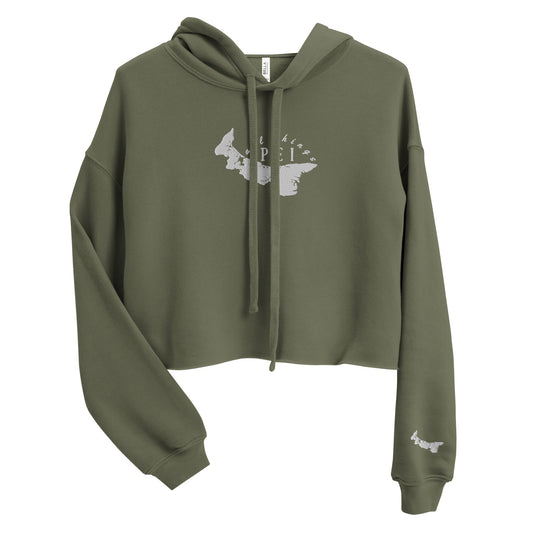 ATPEI Women's Crop Hoodie (Embroidered)