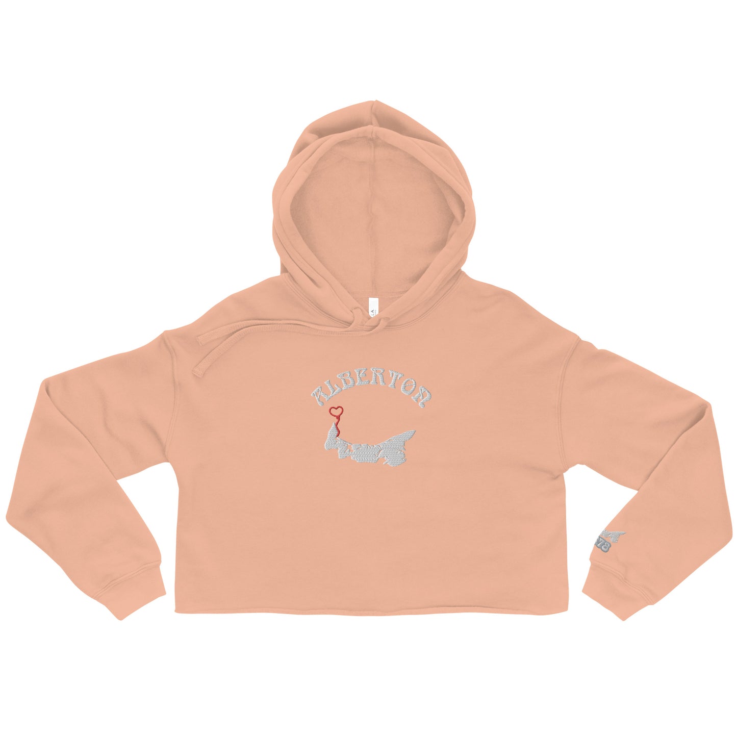 ATPEI COMMUNITY SERIES ALBERTON Crop Hoodie (Embroidered)