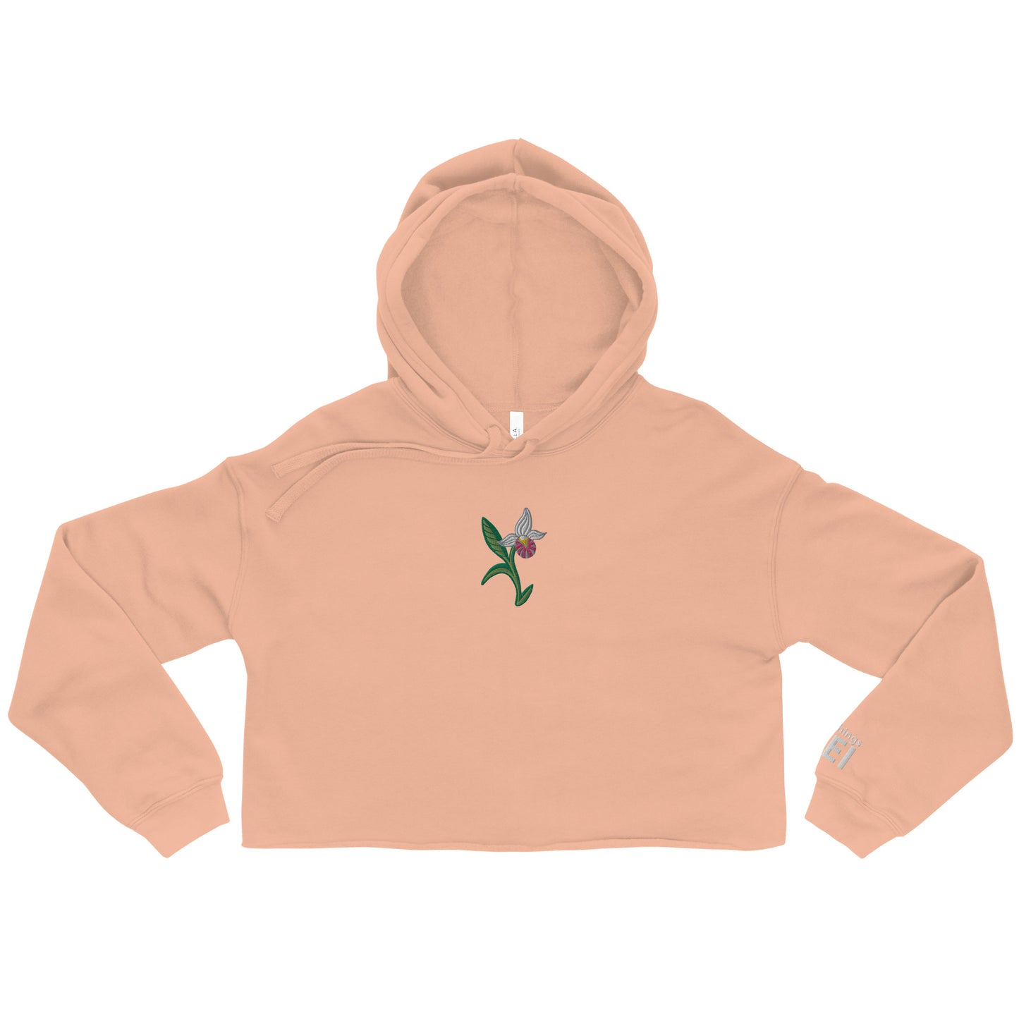 ATPEI THE LADY'S SLIPPER COLLECTION Crop Hoodie (Embroidered)