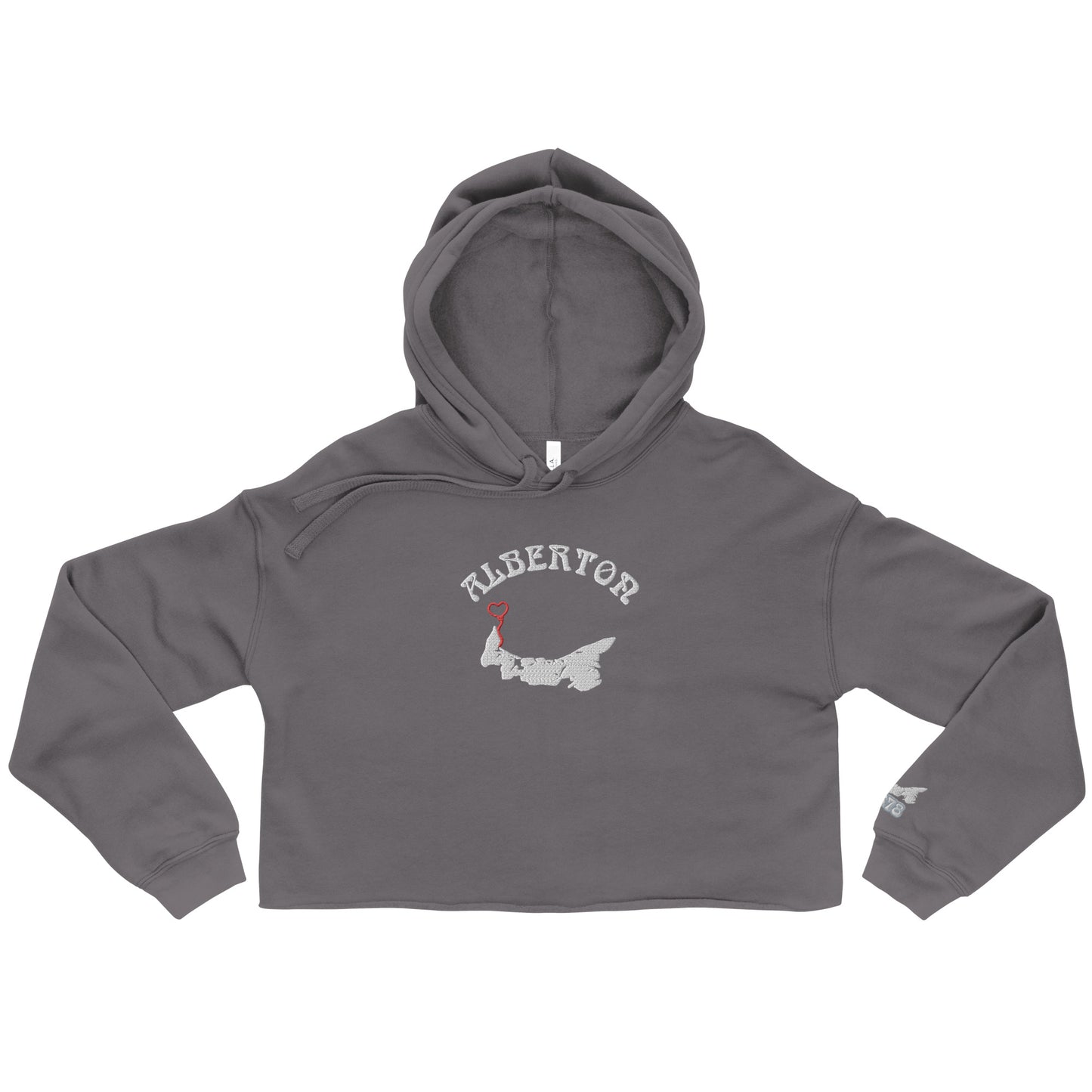 ATPEI COMMUNITY SERIES ALBERTON Crop Hoodie (Embroidered)