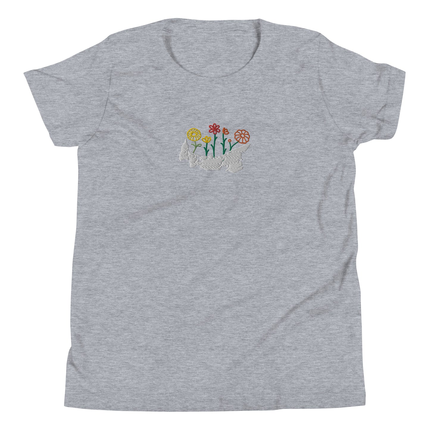 ATPEI WILDFLOWER SERIES Youth Short Sleeve T-Shirt (Embroidered)