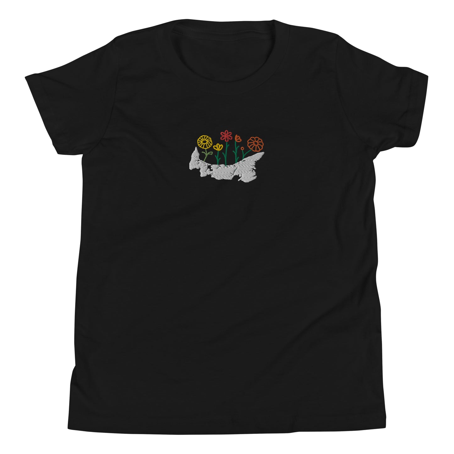 ATPEI WILDFLOWER SERIES Youth Short Sleeve T-Shirt (Embroidered)