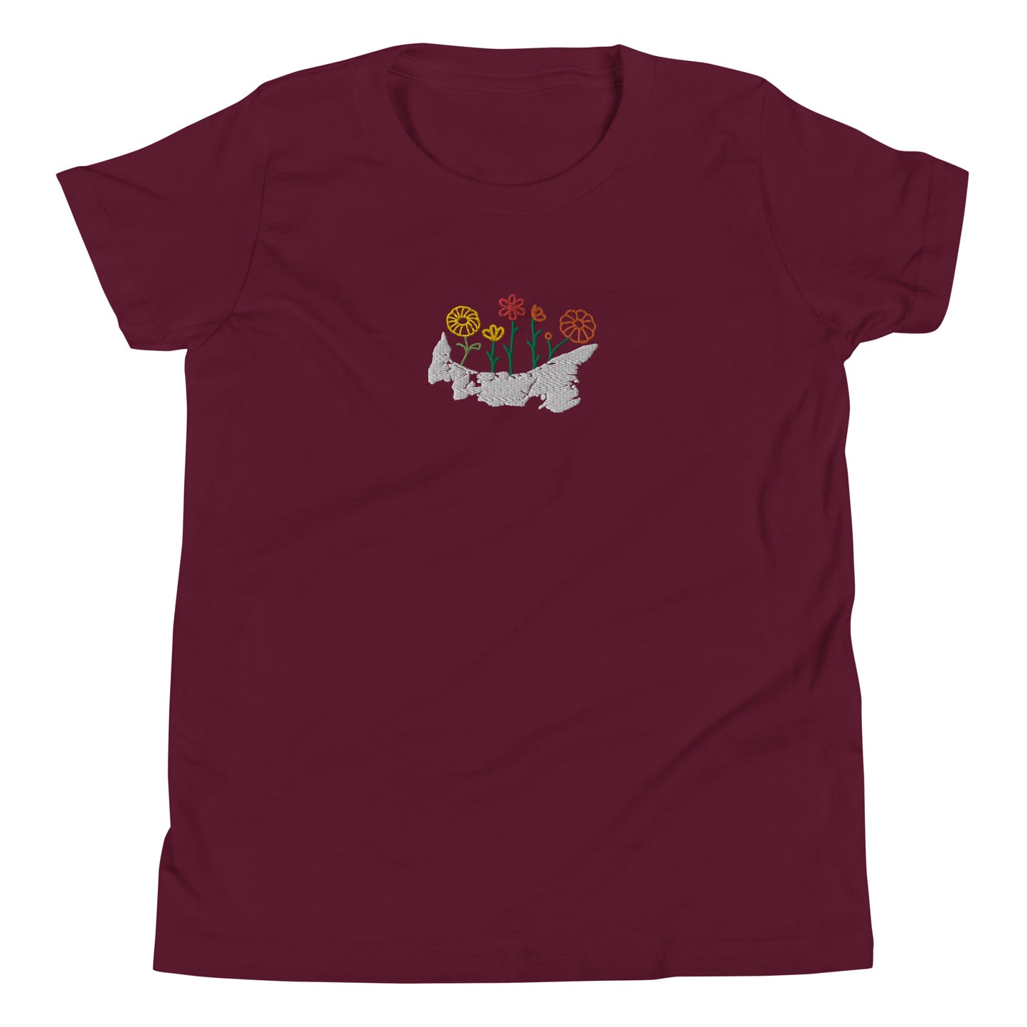 ATPEI WILDFLOWER SERIES Youth Short Sleeve T-Shirt (Embroidered)