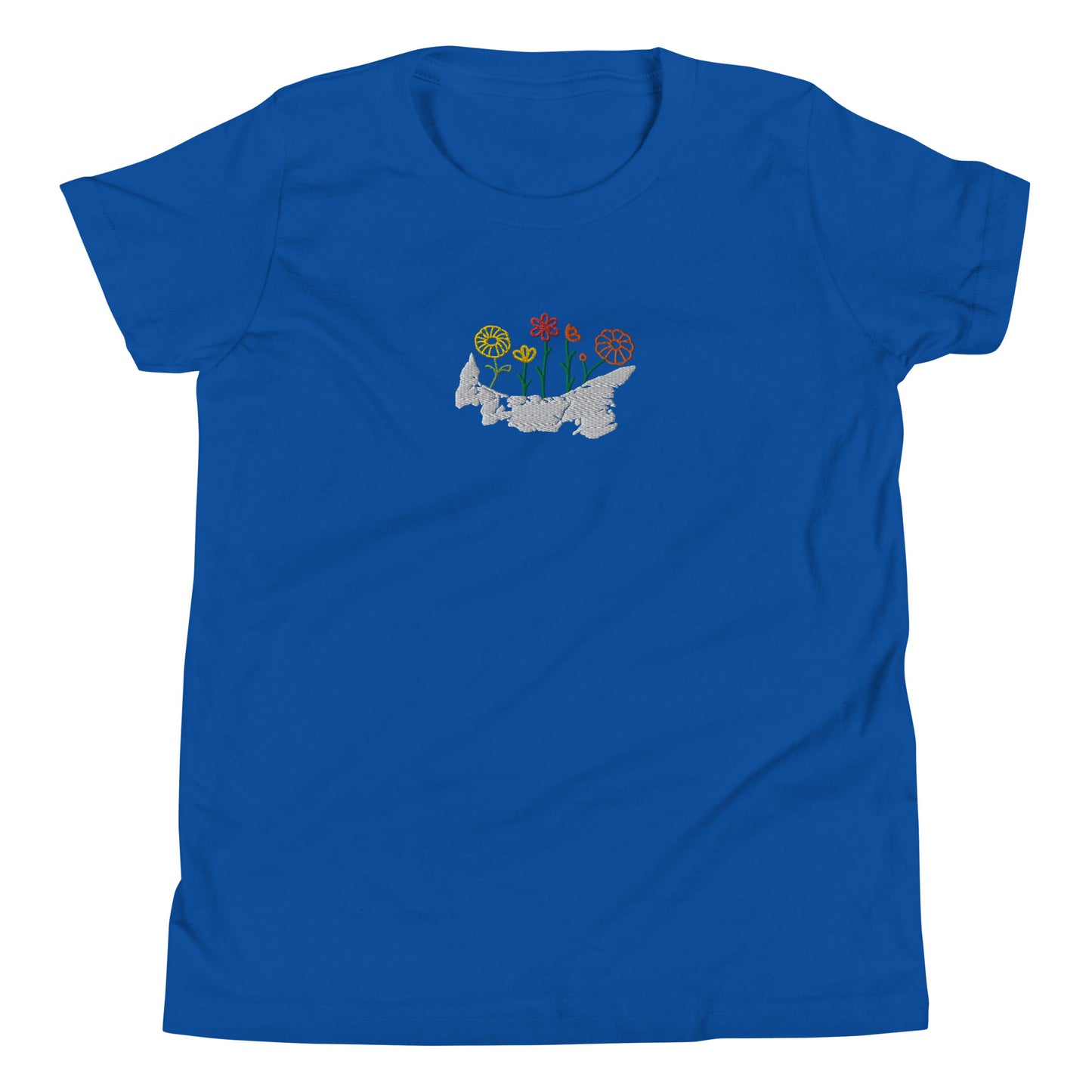 ATPEI WILDFLOWER COLLECTION Youth Short Sleeve T-Shirt (Embroidered)