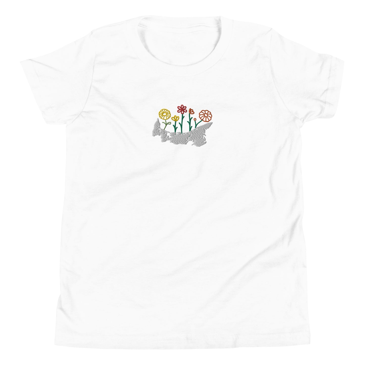ATPEI WILDFLOWER COLLECTION Youth Short Sleeve T-Shirt (Embroidered)